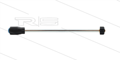 Lans - L=500mm - staal - vuilfrees - spuithoek 20° - doorlaat 0.040  - 170 bar - M22 - passend op Karcher