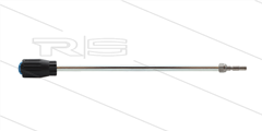 Lans - L=500mm - staal - met vuilfrees - spuithoek 20° - doorlaat 0.040  - 170 bar - Insteeknippel hobby - passend op Krenzle