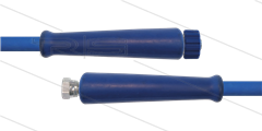 HD-slang blauw 5/16&quot; - 2SC - 15m - 1/2&quot;W x M22x1,5 W vlak - 2x KBS - 400 Bar