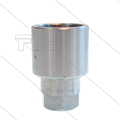 Nozzlehouder - RVS - 1/4&quot; bi
