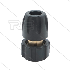 Nozzlehouder compleet voor nozzletips - M22x1,5 wartel