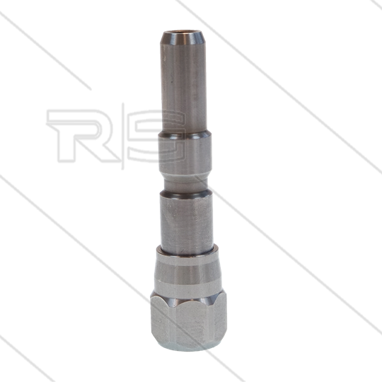 Insteeknippel 1/4&quot; bi - RVS - passend op KEW - 220 Bar - SW19