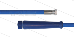 HD-slang blauw 3/8&quot; - 2SC - 14m - 3/8&quot;W x M22x1,5 W vlak - 1x KBS - 400 Bar