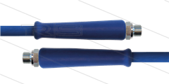 HD-slang blauw 5/16&quot; - 2SC - 2,0m - 2x 3/8&quot;bu - 2x KBS - 400 Bar
