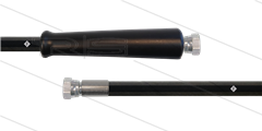 HD-slang zwart 5/16&quot; - 2SCX - Forever - 35m - 2x 3/8&quot; W - 1x KBS - 400 Bar