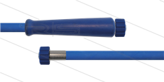 HD-slang blauw 5/16&quot; - 2SC - 35m - 2x M22x1,5 W vlak - 1x KBS - 400 Bar