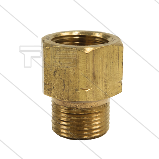 M21x1,5 - snelkoppeling nippel - messing - 250 bar - Ø14mm - max 160°C - 1/2&quot; bi