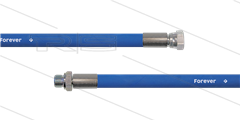 HD-slang blauw 3/8&quot; - 2SCX - Forever - 40m - 3/8&quot;W x 3/8&quot;bu - geen KBS - 400 Bar