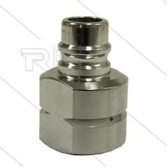 Snap-Tite - nippel - RVS (gehard) - 552 Bar - 1/2&quot; bi
