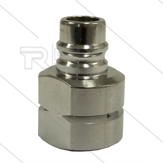 Snap-Tite - nippel - RVS (gehard) - 552 Bar - 1/2&quot; bi