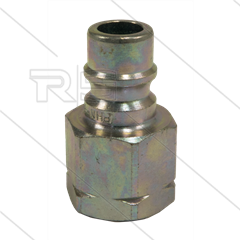 Snap-Tite - nippel - RVS (gehard) - 483 Bar - 3/4&quot; bi