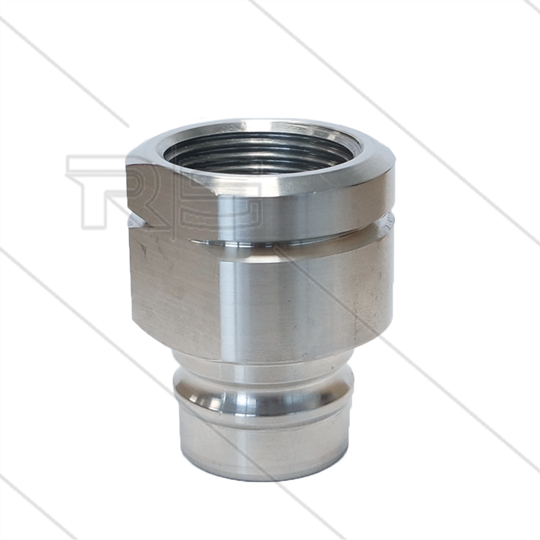 Snap-Tite - nippel - RVS - 276 Bar - 1" bi