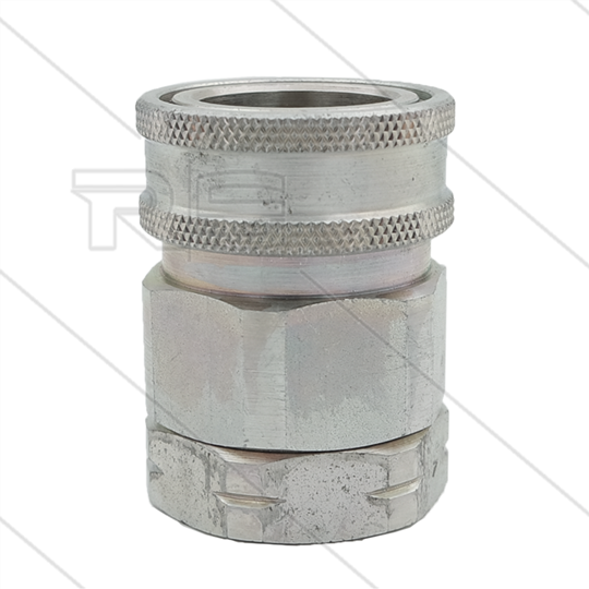 Snap-Tite - koppeling - met klep - staal - 138 Bar - 1" bi