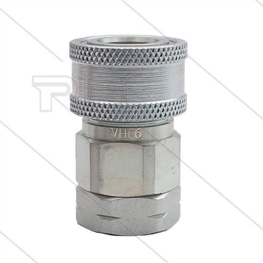 Snap-Tite - koppeling - met klep - staal - 310 Bar - 3/8" bi