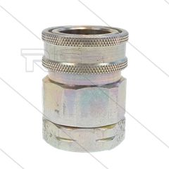 Snap-Tite - koppeling - met klep - staal - 241 Bar - 3/4&quot; bi