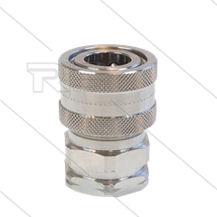 Snap-Tite - koppeling - RVS - 690 Bar - 1/4&quot; bi