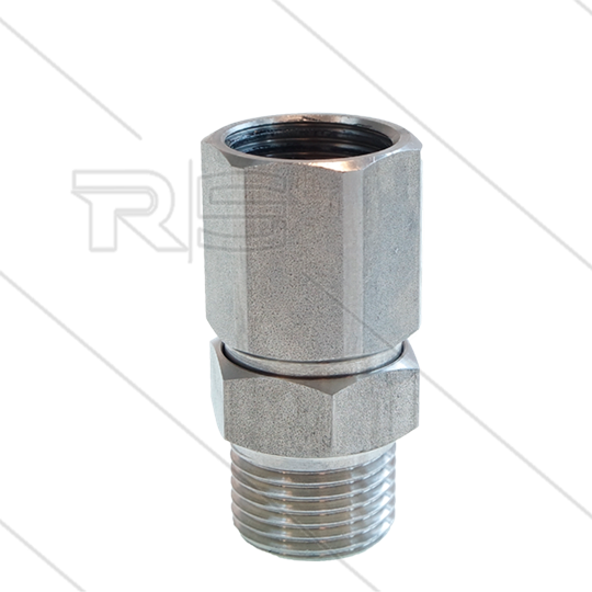 SW5 - Swivel - RVS303 - kort - 200 Bar - 160 l/min - max 90°C - 30 tpm - 1/2&quot; bi x 1/2&quot; bu