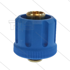 AR8 - M24x1,5 - wartel - messing - 350 Bar - Ø14mm - max 160°C - 1/4&quot; bi