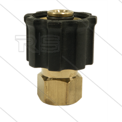 AR1 - M22x1,5 - wartel - messing - 250 Bar - Ø14mm - max 160°C - 3/8&quot; bi