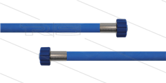 HD-slang blauw 5/16&quot; - 2SC - 50m - 2x M22x1,5 W conisch - geen KBS - 400 Bar