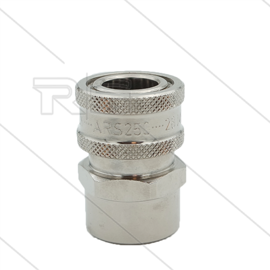 ARS250 - koppeling - messing - 250 Bar - max 90°C - 1/2&quot; bi