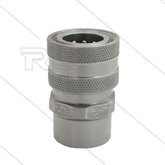 RP3100 - koppeling - RVS - 250 Bar - max 150°C - 1/2&quot; bi
