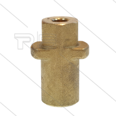 Bajonetnippel 1/4&quot; bi - messing - passend op Kärcher