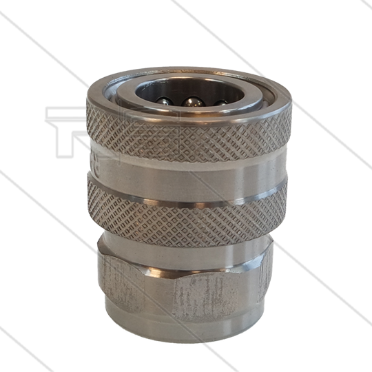 RP-Click - snelkoppeling - RVS - 250 Bar - Ø15,9mm - max 200°C - passend op Snap-Tite - 1/2&quot; bi