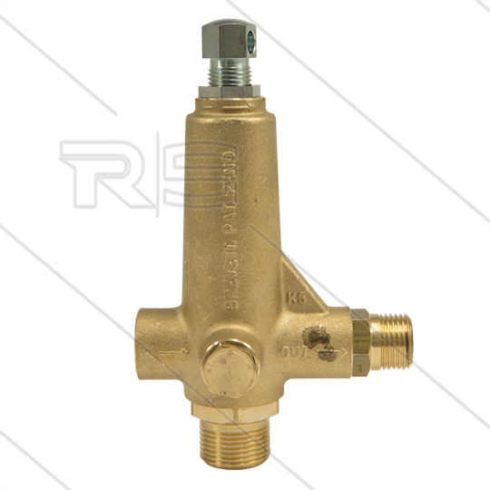K5.3 - drukregelautomaat - 200 Bar - 25 tot 41 l/min - max 60°C - In: 3/8&quot; bi - Uit: 1/2&quot; bu