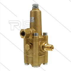 K7.0 - drukregelautomaat - 200 Bar - 8 tot 11 l/min - max 60°C - In: 3/8&quot; bi - Uit: 3/8&quot; bu