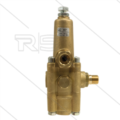 K7.2 - drukregelautomaat - 200 Bar - 16 tot 25 l/min - max 60°C - In: 3/8&quot; bi - Uit: 3/8&quot; bu