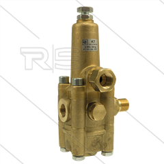 K7.3 - drukregelautomaat - 200 Bar - 25 tot 41 l/min - max 60°C - In: 3/8&quot; bi - Uit: 3/8&quot; bu