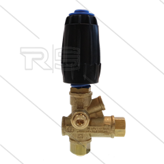 VRT3 - drukregelautomaat - met knop en 1/4" bi manometeraansluiting - 220 Bar