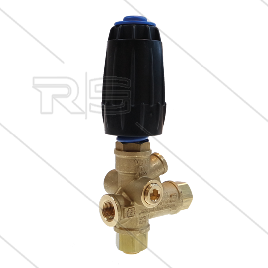 VRT3 - drukregelautomaat - met knop en 1/4&quot; bi manometeraansluiting - 220 Bar