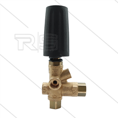 BRV31 T - drukregelautomaat - 310 Bar - 45 l/min - In/Uit: 3x 3/8" bi