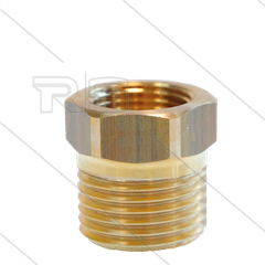 Verloopring voor STR0130 By-passregelaar - 70 Bar - 1/2&quot; bu x 3/8&quot; bi
