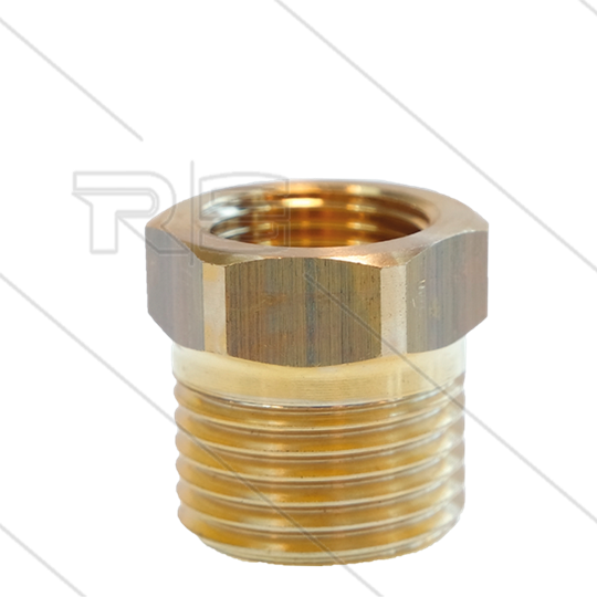 Verloopring voor STR0130 By-passregelaar - 70 Bar - 1/2&quot; bu x 3/8&quot; bi