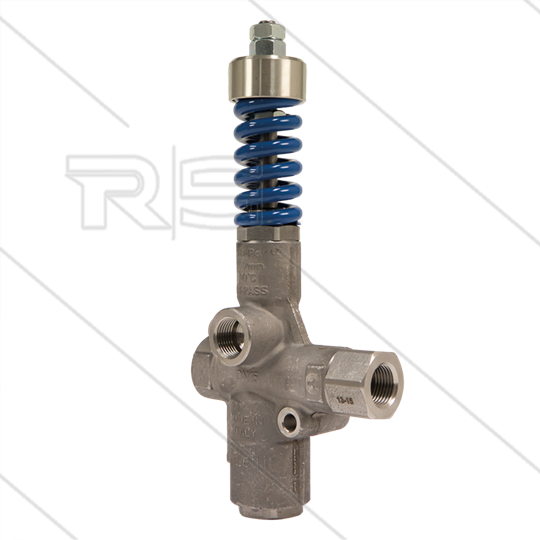 VB60/400 Zero - RVS303 - 400 Bar - 9 tot 60 l/min - max 60°C - In: 1/2" bi - Uit: 1/2" bi