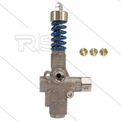 VB60/400 Zero - met restrictieplaatjes - RVS303 - 400 Bar - 9 tot 60 l/min - max 60°C - In: 1/2" bi