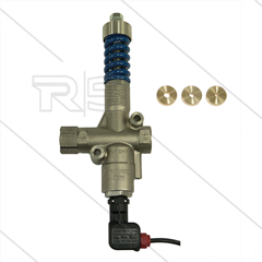 VB60/400 Zero - met schakelaar en restrictieplaatjes - RVS303 - 400 Bar - 9 tot 60 l/min - max 60°C