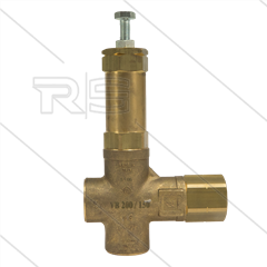 VB200/150 - 150 Bar - 200 l/min - max 60°C - In: 1&quot; bi - Uit: 1&quot; bi - Bypass: 1&quot; bi - NPT draad