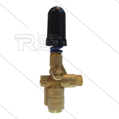 Pulsar Zero - 350 Bar - 9 tot 40 l/min - 60°C - In: 3/8" bi - Uit: 3/8" bi - Bypass: 3/8" bi