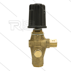 VB10 - drukregelautomaat - met knop - 220 Bar - 30 l/min - 60°C - In: 3/8" bi - Uit: 3/8" bi