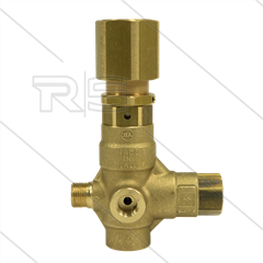 VB350 S - drukregelautomaat - met min / max drukinstelling - 350 Bar - 40 l/min - 60°C