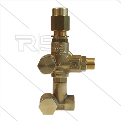 VB135 drukregelautomaat voor Speck NP10 - 160 Bar - 25 l/min - max 90°C - In: 3/8" - Uit: 3/8"