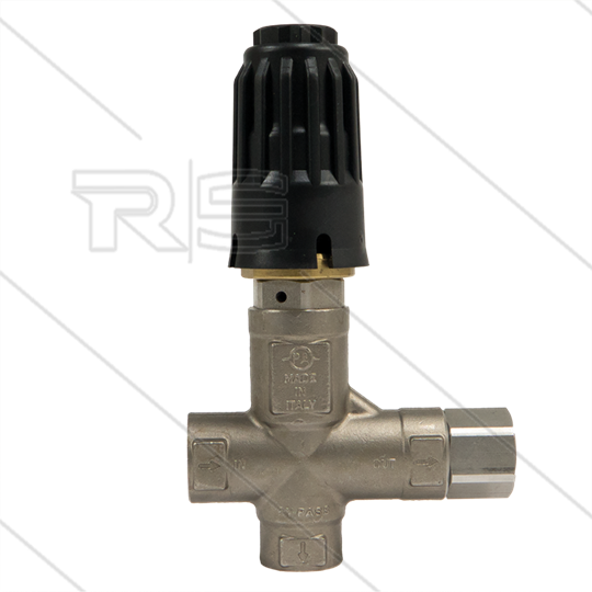 VB23/280 - drukregelautomaat - RVS303 - 280 Bar - 80 l/min - max 60°C - In: 1/2&quot; bi - Uit: 1/2&quot; bi