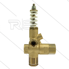 VB85/160-RV - met 1/4&quot; bi manometeraansluiting - 160 Bar - 80 l/min - max 90°C - In: 1/2&quot; bi