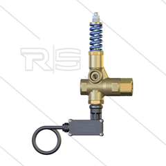 VB85/310-RV - drukregelautomaat met drukschakelaar - 280 Bar - 80 l/min - max 90°C