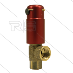 VS200/200 - veiligheidsventiel - af fabriek afgesteld op 175 Bar - 200 l/min - max 90°C - In 3/4&quot; bi