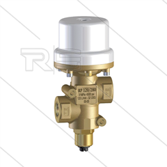 RP120/280 - pneumatische afsluiter - 280 Bar - 120 l/min - max 90°C - 2 x 3/4" bi